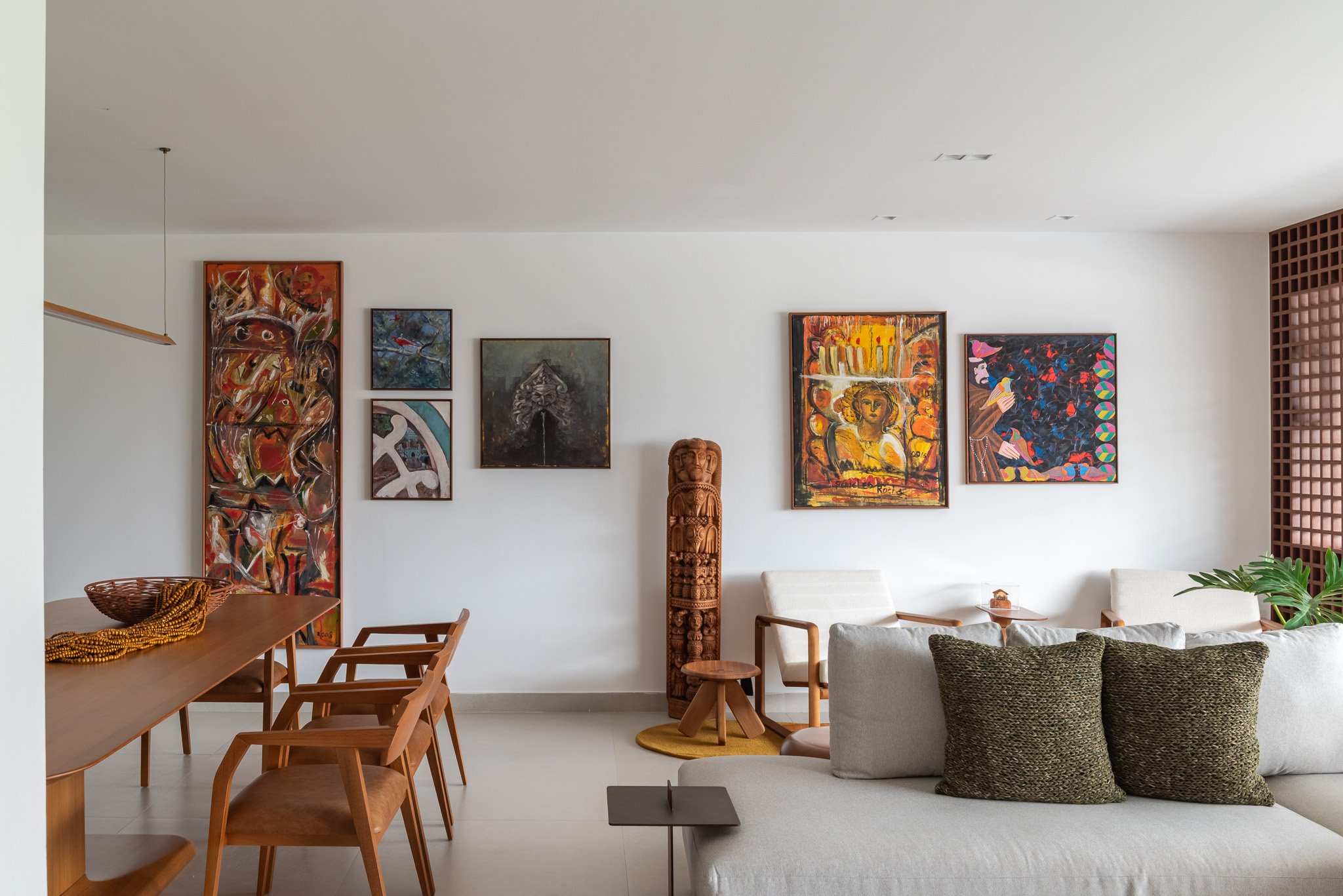 Edifício Beverly Hills, interiores contemporâneos